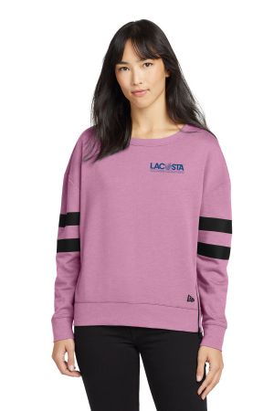 New Era Women's Tri-Blend Fleece Varsity Crew